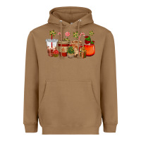 Toasted Coconut christmas cup cakes coffee cups Heavyweight Hoodie - CowGirlArtShop