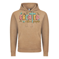 Vintage Coffee created with a purpose Vintage Hoodie - MaliasSmallBusiness