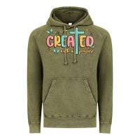 Created With A Purpose Vintage Hoodie | Teevron