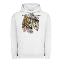 Pigment Lunar Rock inhale peace exhale chaos chest Urban Hoodie - FaDigitalArtStudio