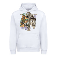 White inhale peace exhale chaos chest Urban Hoodie - FaDigitalArtStudio