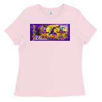 Bubblegum Pink spooky squad 11oz mug Ladies Tee - BundleAndBundleShop