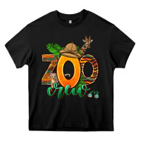 Black zoo crew Heavy Core Tee - AdoDesignShop