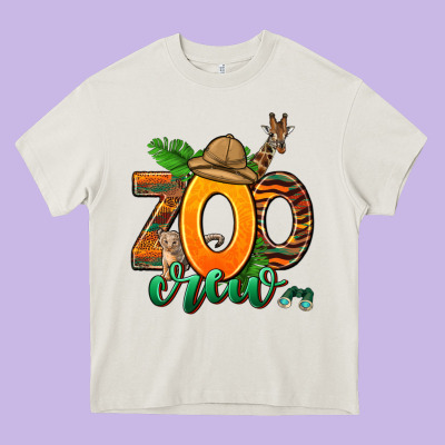 Zoo Crew Heavy Core Tee Designed By Adodesignshop