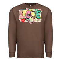 Chestnut Love Nursing leopard Premium Sweatshirt - CowGirlArtShop