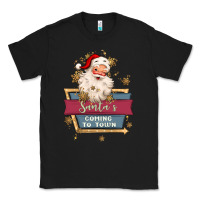 Black santa's coming to town Classic Tee - MaliasSmallBusiness