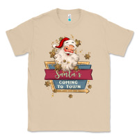 Mushroom santa's coming to town Classic Tee - MaliasSmallBusiness