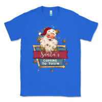True Royal santa's coming to town Classic Tee - MaliasSmallBusiness