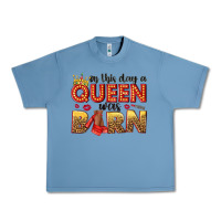 Pebble Blue on this day a queen was born Urban Heavy Tee - NancyCooperArtShop
