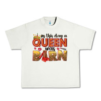 Pistachio on this day a queen was born Urban Heavy Tee - NancyCooperArtShop