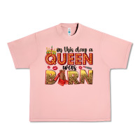 Salmon on this day a queen was born Urban Heavy Tee - NancyCooperArtShop