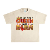 Sandshell on this day a queen was born Urban Heavy Tee - NancyCooperArtShop