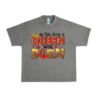 Tornado on this day a queen was born Urban Heavy Tee - NancyCooperArtShop