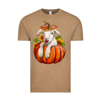 Vintage Coffee fall pumpkin lamb nancy cooper Vintage Tee - NancyCooperArtShop
