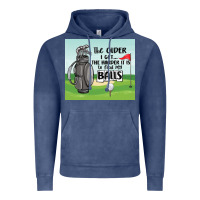 Vintage Denim funny golf Vintage Hoodie - MaliasSmallBusiness
