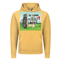 Vintage Mustard funny golf Vintage Hoodie - MaliasSmallBusiness