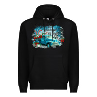 Black its the wonderful time of the year truck Premium Hoodie - CowGirlArtShop