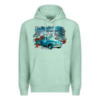 Seafoam its the wonderful time of the year truck Premium Hoodie - CowGirlArtShop