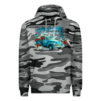 Slate Camo its the wonderful time of the year truck Premium Hoodie - CowGirlArtShop