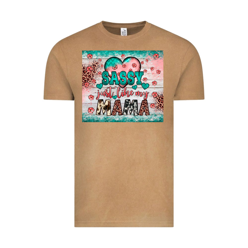 Sassy Just Like My Mama Vintage Tee by JahusDesignShop | Teevron