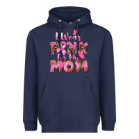 Navy i wear pink for my mom Heavyweight Hoodie - CowGirlArtShop