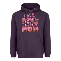 Plum i wear pink for my mom Heavyweight Hoodie - CowGirlArtShop