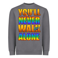 Storm Lgbtq You'll Never Walk Alone With Peace Heavyweight Sweatshirt - BundleAndBundleShop