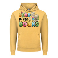 Vintage Mustard read more books Vintage Hoodie - MaliasSmallBusiness