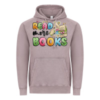 Vintage Zinc read more books Vintage Hoodie - MaliasSmallBusiness