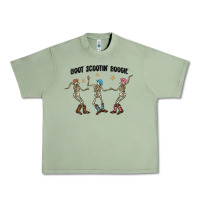 Oil Green boot scctin' boogie Urban Heavy Tee - MaliasSmallBusiness