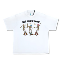White boot scctin' boogie Urban Heavy Tee - MaliasSmallBusiness