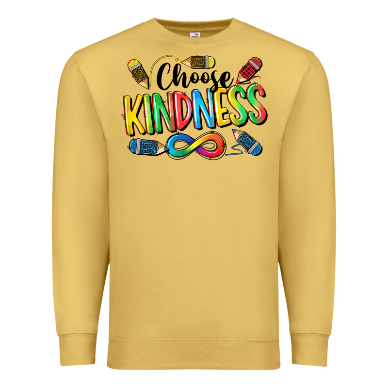 Chose Kindness Autism Premium Sweatshirt by CowGirlArtShop | Teevron