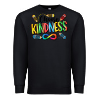 Black Chose Kindness Autism Premium Sweatshirt - CowGirlArtShop