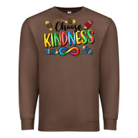 Chestnut Chose Kindness Autism Premium Sweatshirt - CowGirlArtShop