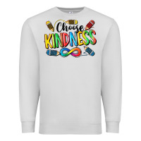 Dove Grey Chose Kindness Autism Premium Sweatshirt - CowGirlArtShop