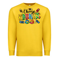 Lemon Chose Kindness Autism Premium Sweatshirt - CowGirlArtShop