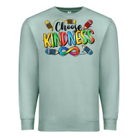 Seafoam Chose Kindness Autism Premium Sweatshirt - CowGirlArtShop