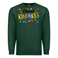 Sports Green Chose Kindness Autism Premium Sweatshirt - CowGirlArtShop