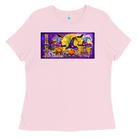 Spooky Squad Mug Ladies Tee | Teevron