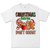 White christmas calories dont count with  christmas tree cake and cookies ad Premium Tee - AdoDesignShop
