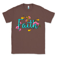 Chestnut faith with flower and butterfly Classic Tee - NancyCooperArtShop