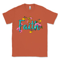 Copper faith with flower and butterfly Classic Tee - NancyCooperArtShop