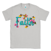 Moon Dust faith with flower and butterfly Classic Tee - NancyCooperArtShop