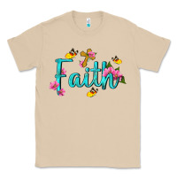 Mushroom faith with flower and butterfly Classic Tee - NancyCooperArtShop