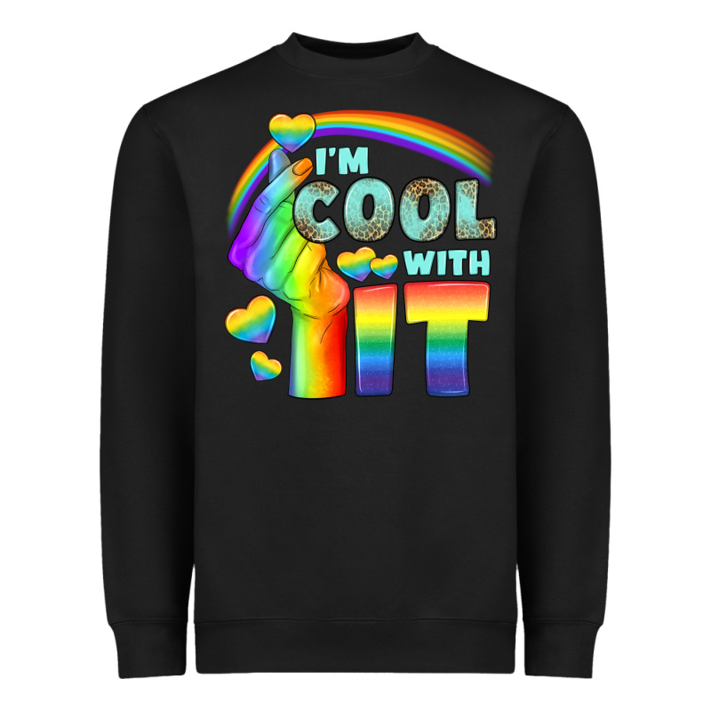 Lgbtq İ'm Cool With İt Heavyweight Sweatshirt by BundleAndBundleShop | Teevron