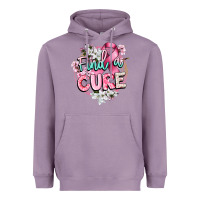 Lavender find a cure cancer awareness Heavyweight Hoodie - CowGirlArtShop