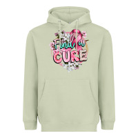Find A Cure Cancer Awareness Heavyweight Hoodie | Teevron
