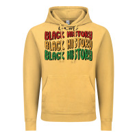 Vintage Mustard i am black history Vintage Hoodie - MaliasSmallBusiness