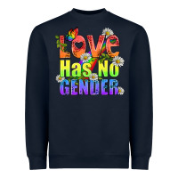 Navy Love Has No Gender Pride Lgbtq Heavyweight Sweatshirt - BundleAndBundleShop