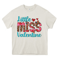 Cream little miss valentine Heavy Core Tee - JahusDesignShop
